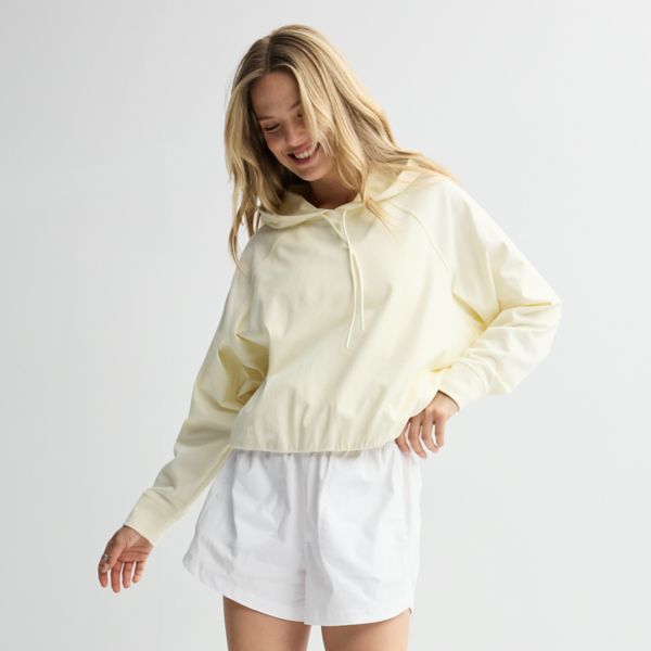 Женская майка-поповер из толстого джерси с капюшоном Flx, цвет blondie yellow 
Женская майка-поповер из толстого джерси с капюшоном Flx, цвет blondie yellow