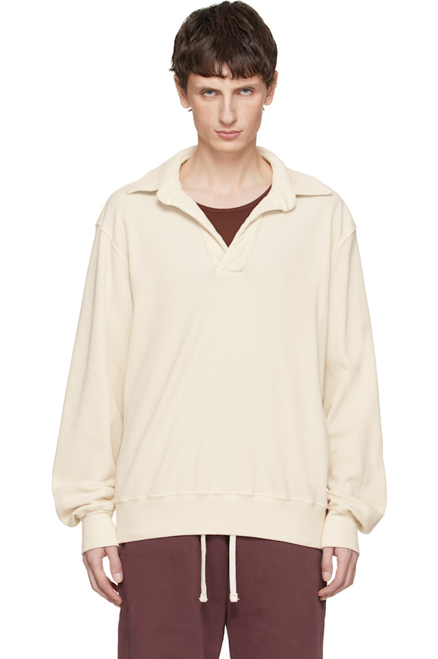 Les Tien Поло Off White с полосками
Les Tien Поло Off White с полосками