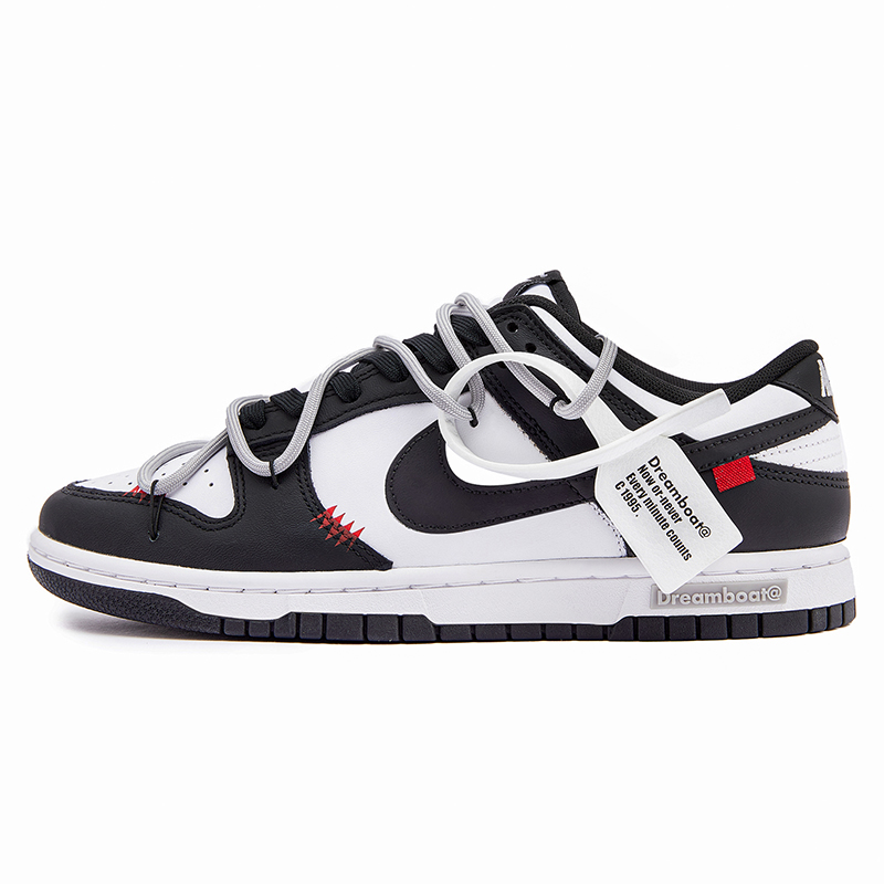 Nike Кроссовки Dunk Low Black Red Alert низкие для скейтбординга мужские черно-белые
Nike Кроссовки Dunk Low Black Red Alert низкие для скейтбординга мужские черно-белые