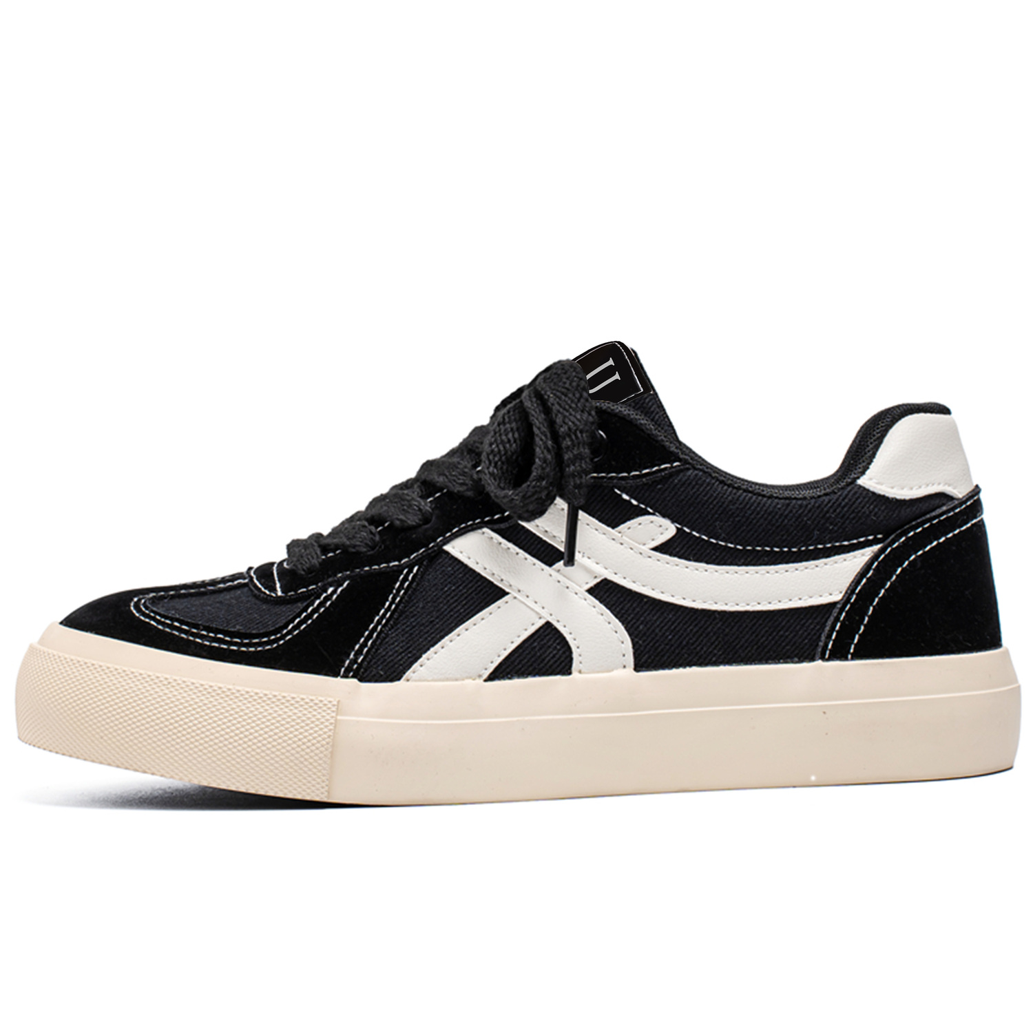 URBAN AUTHENTIC Абразивостойкие легкие дышащие низкие скейтерские кроссовки для мужчин с эффектом увеличения роста - черные, цвет Black
URBAN AUTHENTIC Абразивостойкие легкие дышащие низкие скейтерские кроссовки для мужчин с эффектом увеличения роста - черные, цвет Black