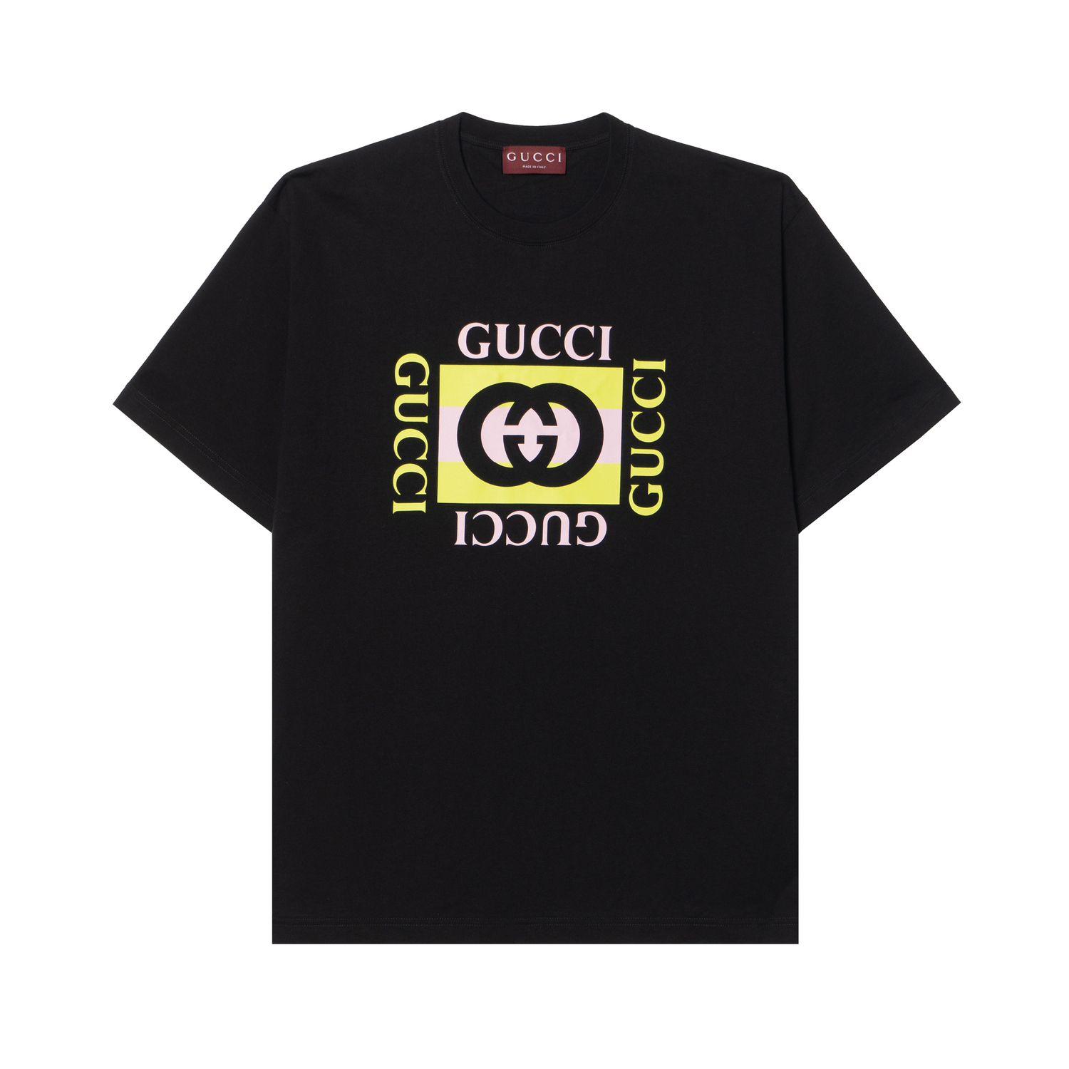 Хлопковая футболка с логотипом GUCCI, черный
Хлопковая футболка с логотипом GUCCI, черный