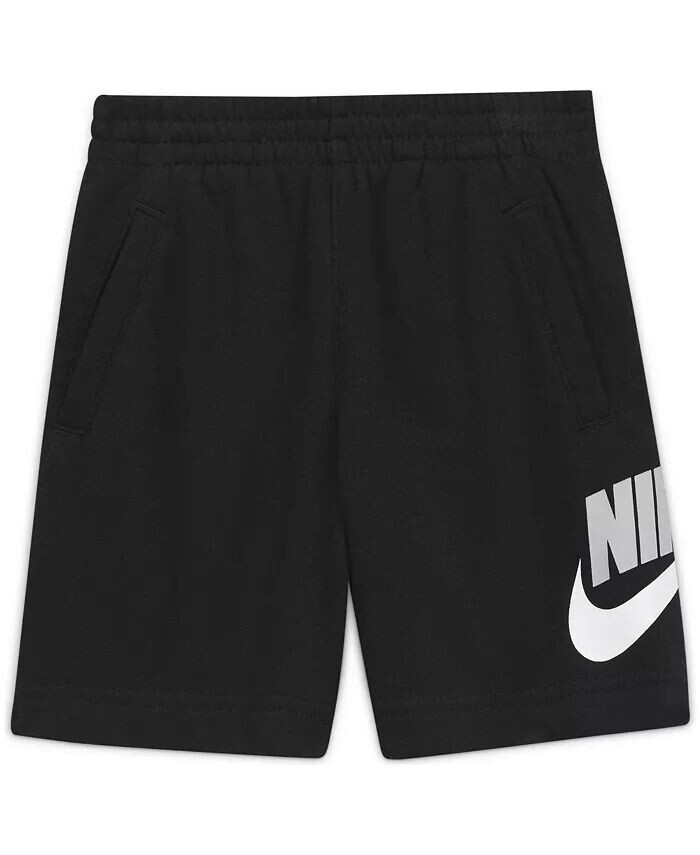 Спортивная одежда для маленьких мальчиков со шнурком Club Futura шорты Nike, черный
Спортивная одежда для маленьких мальчиков со шнурком Club Futura шорты Nike, черный