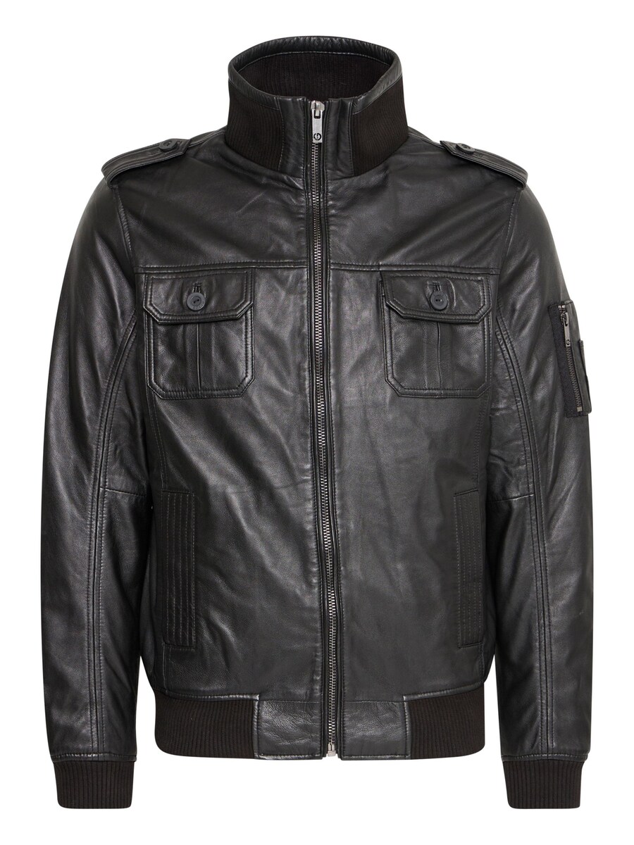 Куртка межсезонная !Solid Famash, черный 
Куртка межсезонная !Solid Famash, черный