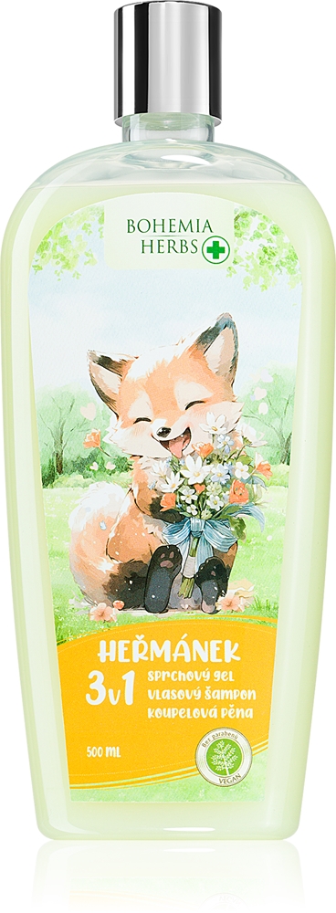 Детская пена для ванны и гель для душа с ромашкой Bohemia Herbs Bohemia Gifts & Cosmetics, 500 мл
Детская пена для ванны и гель для душа с ромашкой Bohemia Herbs Bohemia Gifts & Cosmetics, 500 мл