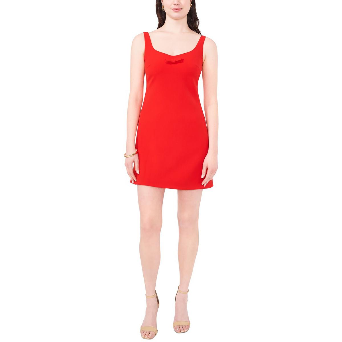 Женское платье-футляр из полиэстера с бантом CeCe, цвет classic cherry
Женское платье-футляр из полиэстера с бантом CeCe, цвет classic cherry