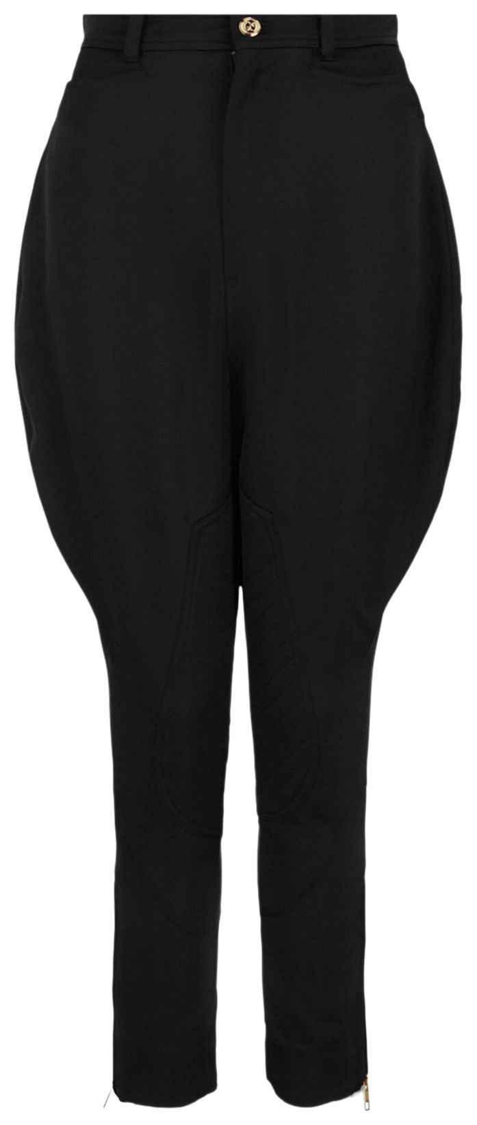Атласные брюки-стремена Gucci, черные
Атласные брюки-стремена Gucci, черные