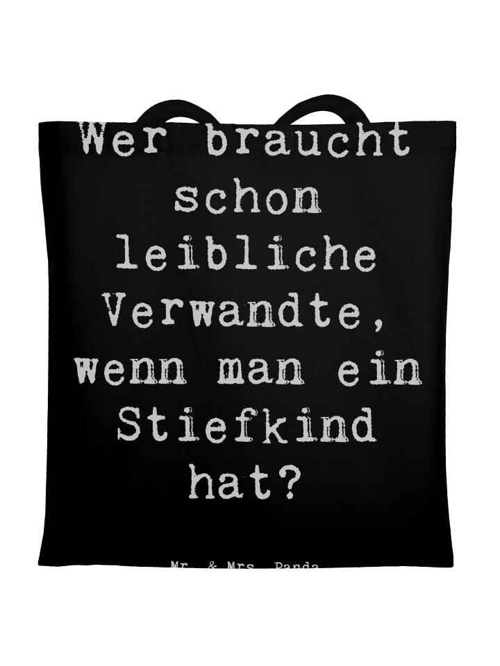 Сумка для переноски Mr & Mrs Panda Stiefkindliebe, черный
Сумка для переноски Mr & Mrs Panda Stiefkindliebe, черный