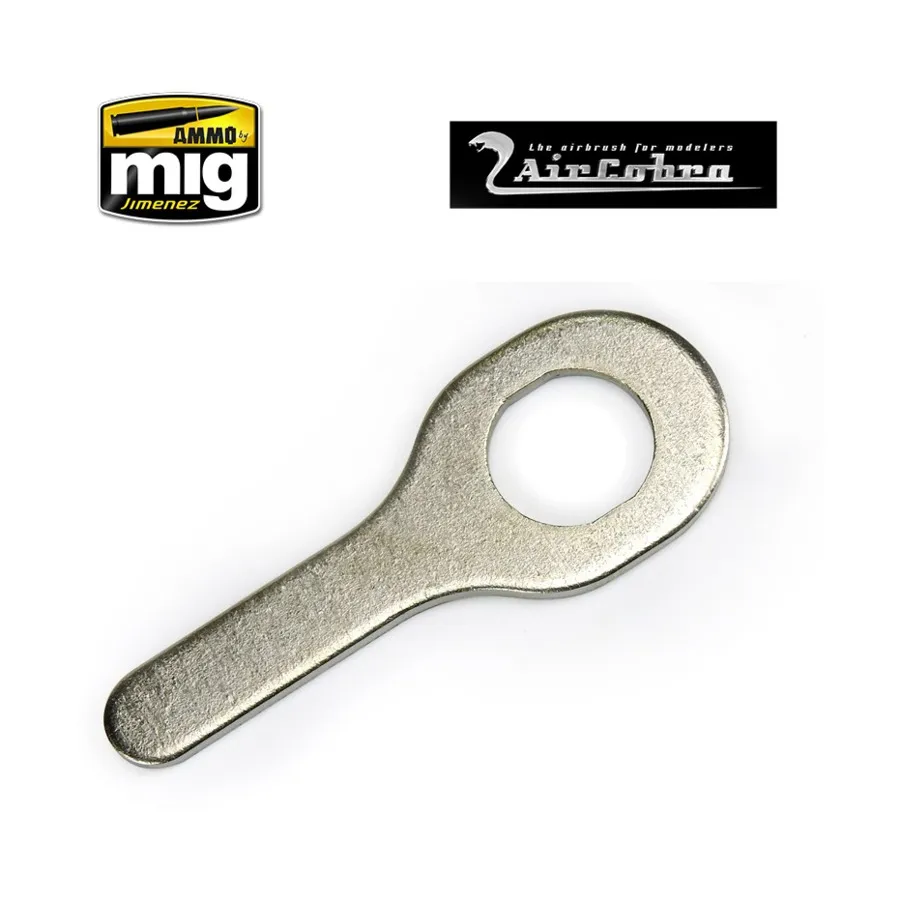 Ключ основания сопла, Airbrushes & Accessories (AMMO by Mig Jimenez)
Ключ основания сопла, Airbrushes & Accessories (AMMO by Mig Jimenez)