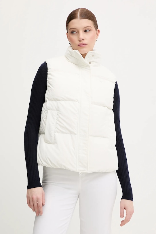 Пуховый жилет Lacoste, белый
Пуховый жилет Lacoste, белый