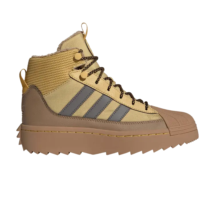 Ботинки adidas Superstar Winter Trek Boot J Oat Charcoal, желто-коричневый
Ботинки adidas Superstar Winter Trek Boot J Oat Charcoal, желто-коричневый