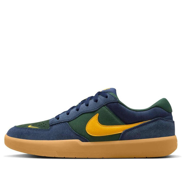 Кроссовки sb force 58 'midnight navy fir gum' Nike, синий 
Кроссовки sb force 58 'midnight navy fir gum' Nike, синий