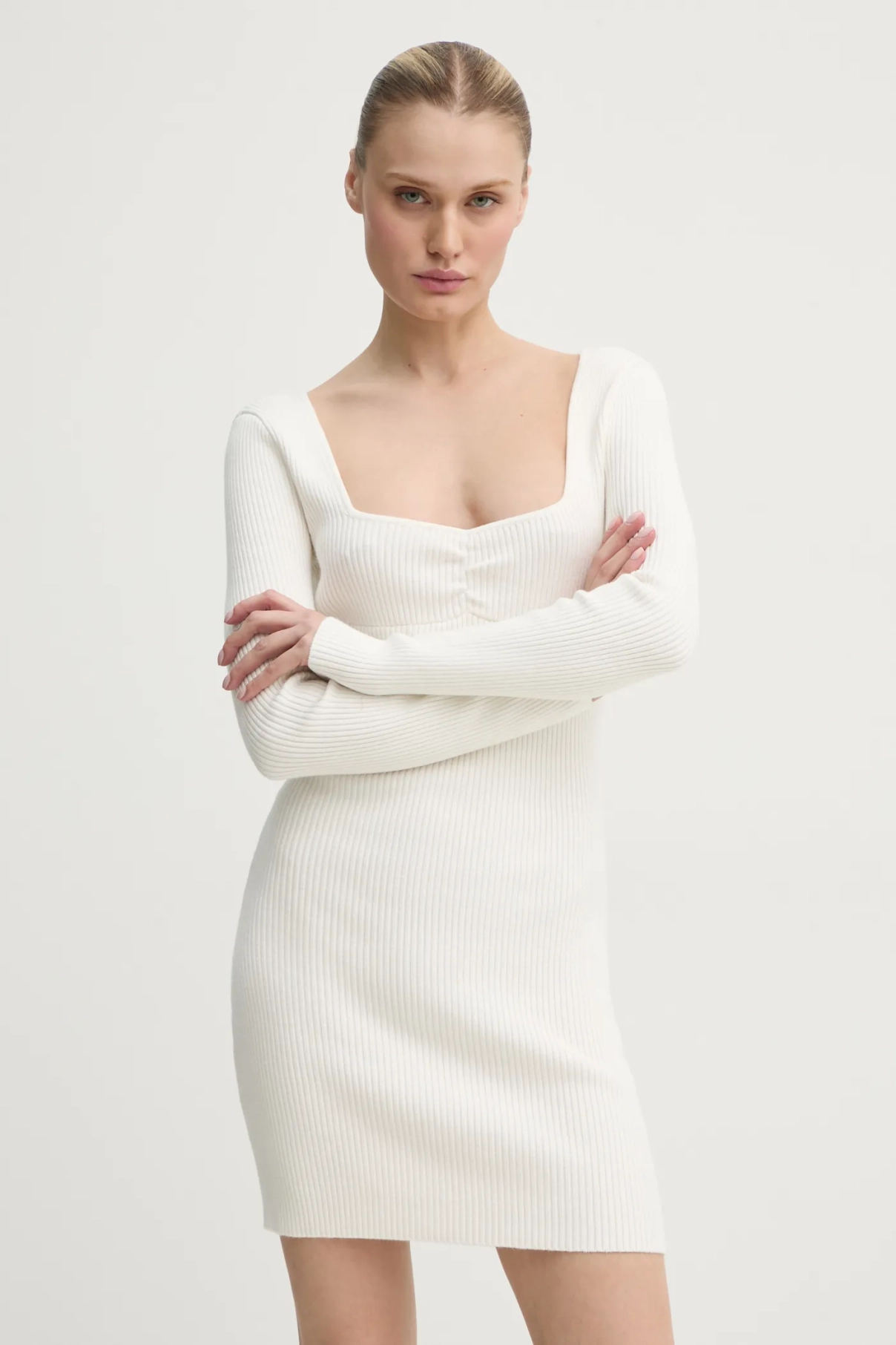 Платье Hollister Co., бежевый 
Платье Hollister Co., бежевый