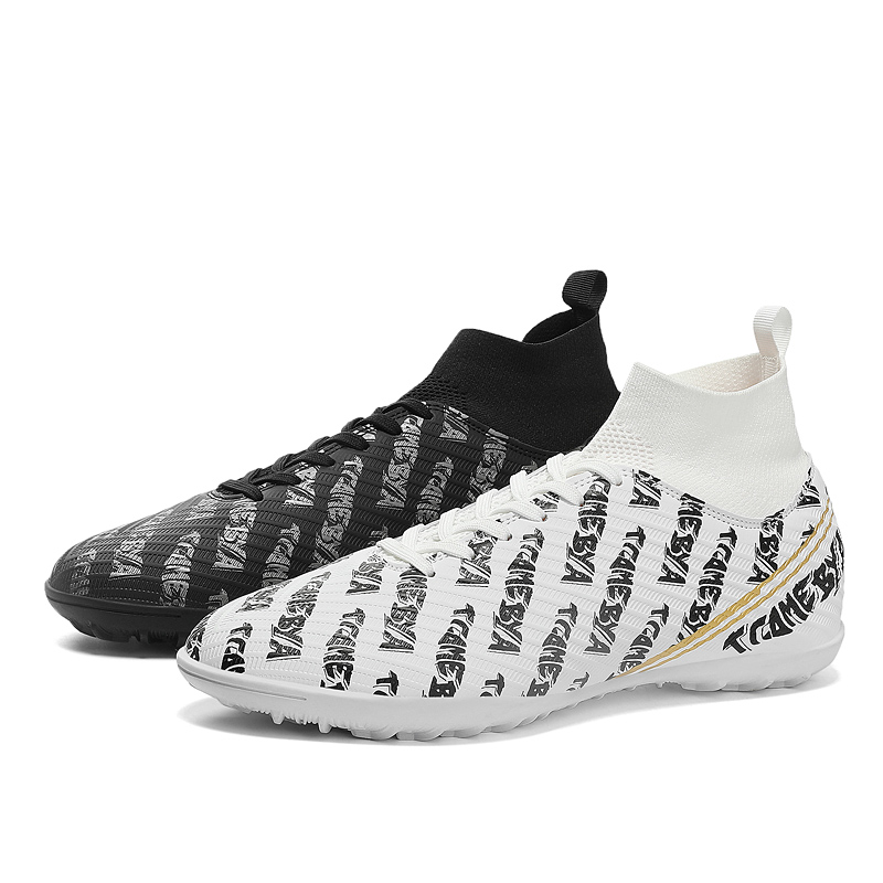 Double dice Противоскользящие футбольные бутсы унисекс - непарные черно-белые сломанные шипы, цвет Mismatched Black and White Broken Studs
Double dice Противоскользящие футбольные бутсы унисекс - непарные черно-белые сломанные шипы, цвет Mismatched Black and White Broken Studs