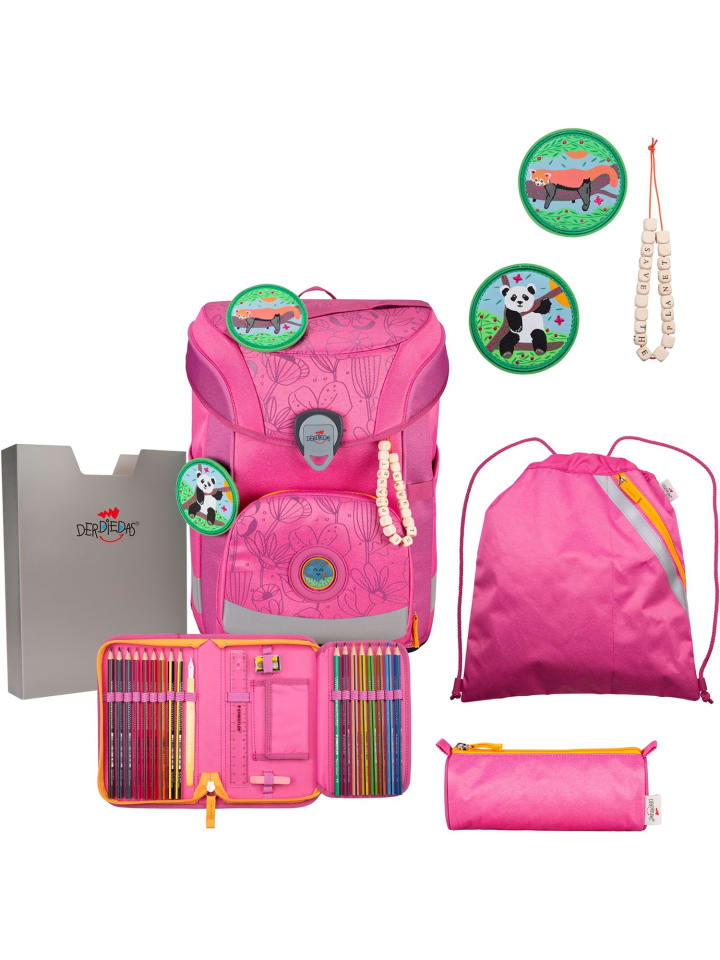 DerDieDas Набор школьных сумок, 5 предметов, ErgoFlex Easy ECO Pink Planet, розовый цвет
DerDieDas Набор школьных сумок, 5 предметов, ErgoFlex Easy ECO Pink Planet, розовый цвет