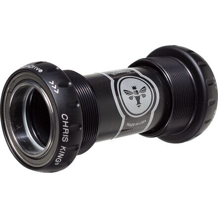 Нижний кронштейн ThreadFit 24 мм Chris King, цвет Matte Jet 
Нижний кронштейн ThreadFit 24 мм Chris King, цвет Matte Jet