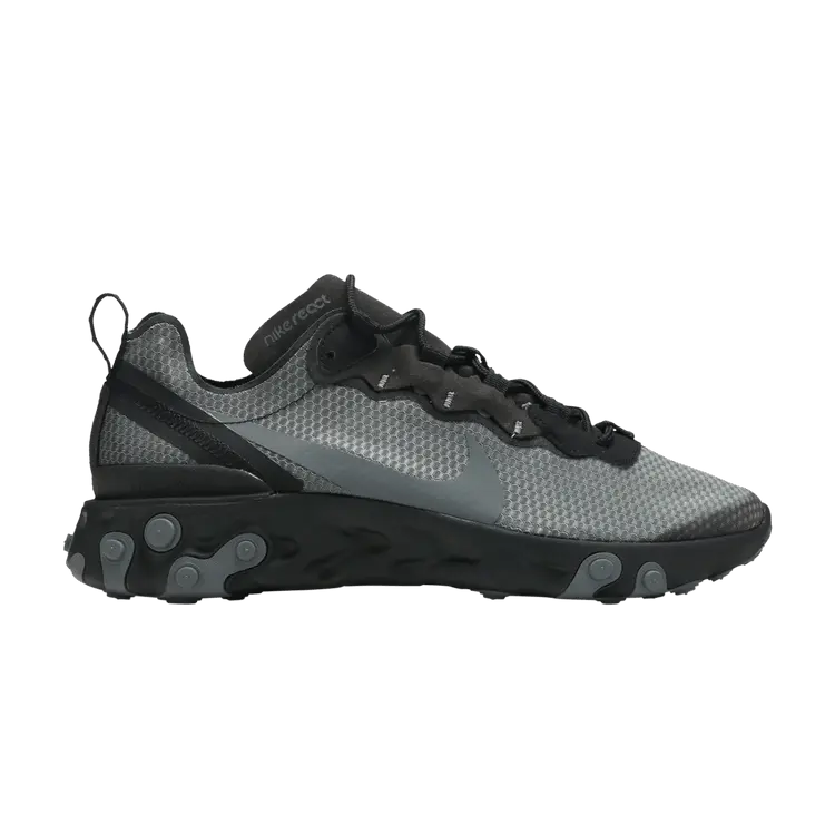 Кроссовки Nike React Element 55 'Triple Black', черный
Кроссовки Nike React Element 55 'Triple Black', черный