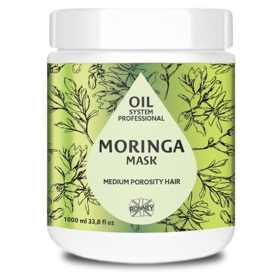 Маска с морингой для волос средней пористости, 1000 мл Ronney, Professional Oil System Medium Porosity Hair
Маска с морингой для волос средней пористости, 1000 мл Ronney, Professional Oil System Medium Porosity Hair