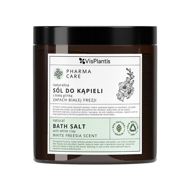 Pharma care натуральная соль для ванн с белой глиной Vis Plantis, 800 гр
Pharma care натуральная соль для ванн с белой глиной Vis Plantis, 800 гр