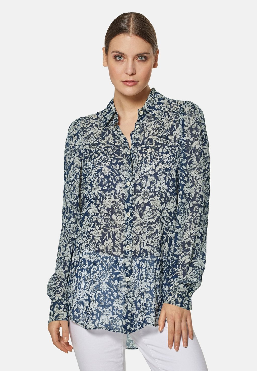 Блузка на пуговицах MADELEINE, синий
Блузка на пуговицах MADELEINE, синий