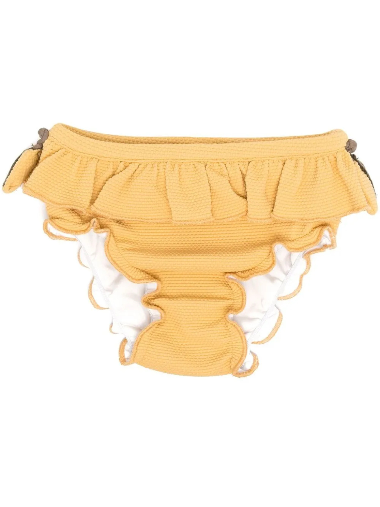 Плавки бикини из сирсакера с оборками Donsje, желтый
Плавки бикини из сирсакера с оборками Donsje, желтый
