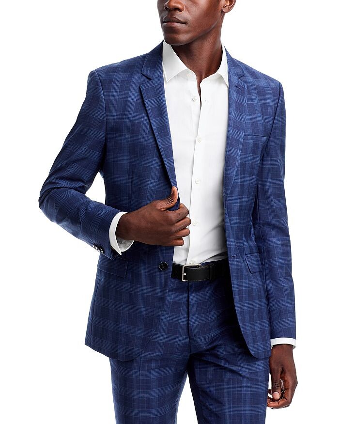 Пиджак очень узкого кроя в клетку HUGO Arti, синий
Пиджак очень узкого кроя в клетку HUGO Arti, синий