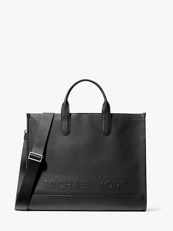 Сумка-Тоут Hudson из шагреневой кожи Michael Kors, черный
Сумка-Тоут Hudson из шагреневой кожи Michael Kors, черный