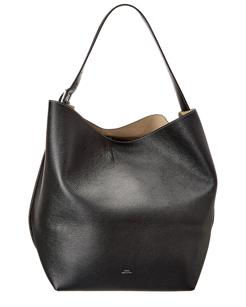 TOTEME кожаная сумка-тоут с поясом, черный
TOTEME кожаная сумка-тоут с поясом, черный