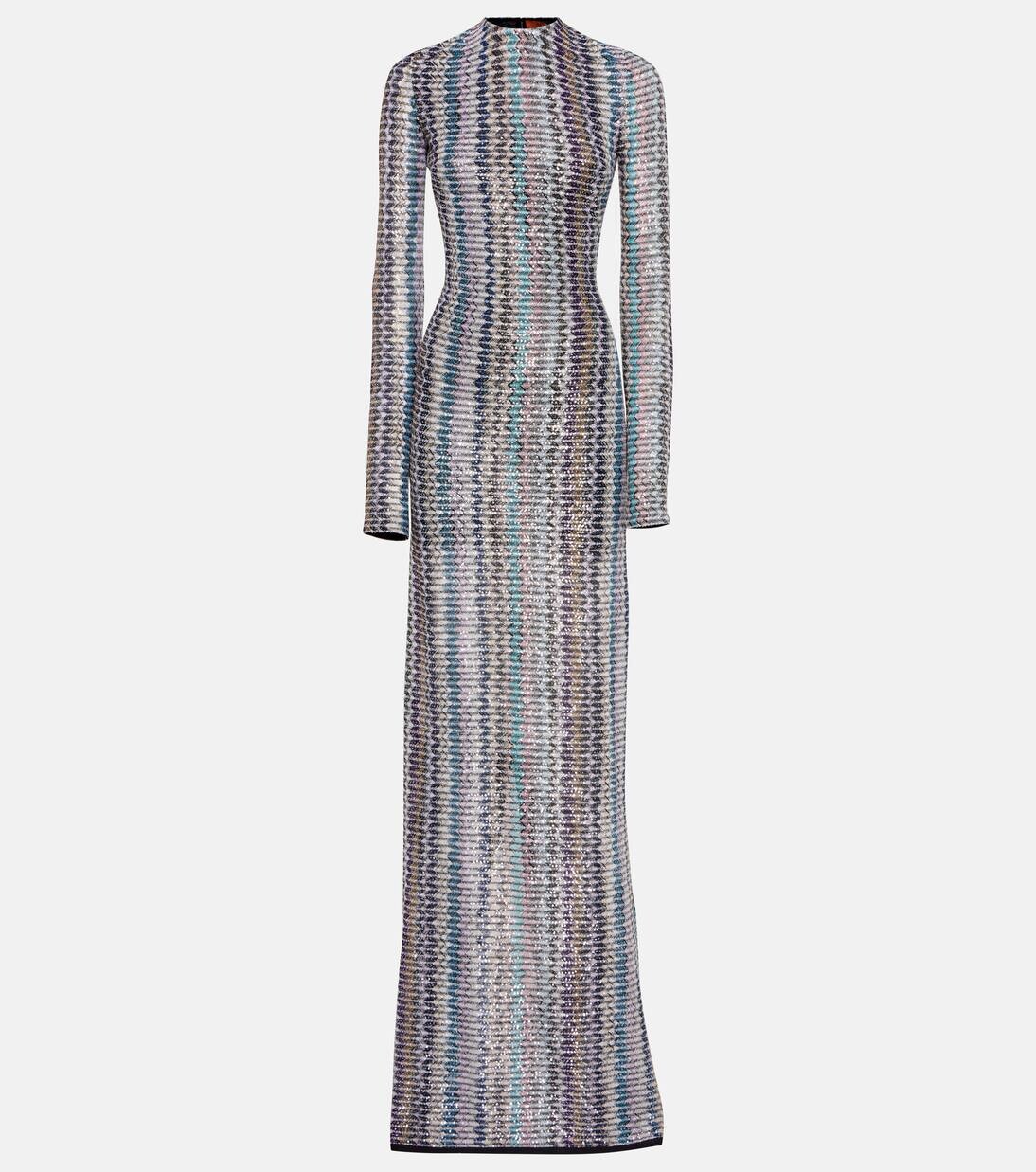 Длинное платье с пайетками Zig Zag Missoni, цвет chevronmultiroselightblueblack
Длинное платье с пайетками Zig Zag Missoni, цвет chevronmultiroselightblueblack