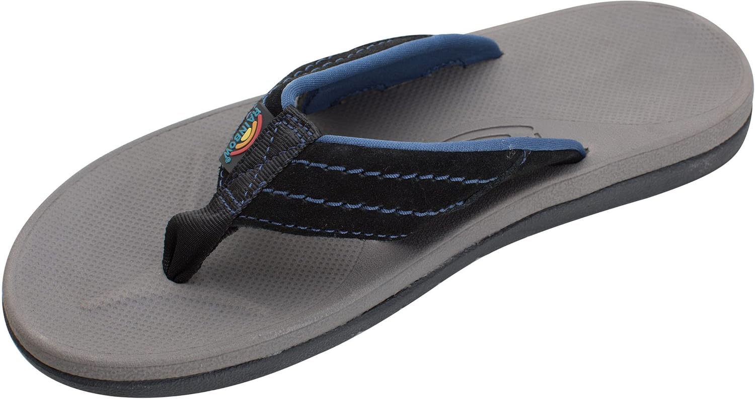 Мужские сандалии Rainbow Sandals East Cape из формованной резины, черный/синий/серый
Мужские сандалии Rainbow Sandals East Cape из формованной резины, черный/синий/серый