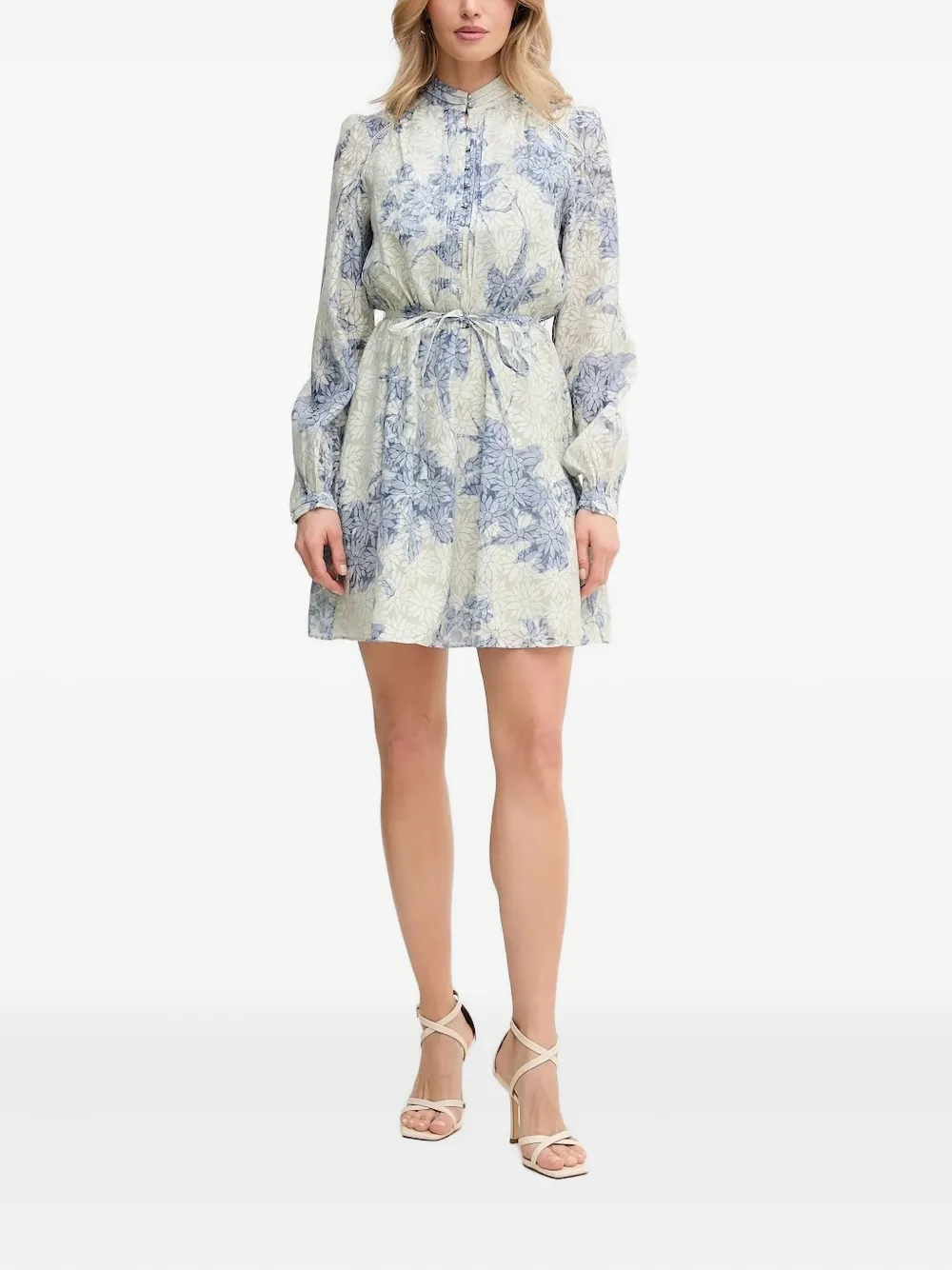 Мини-платье Abiti с цветочным принтом и пуговицами спереди GUESS USA, нейтральный
Мини-платье Abiti с цветочным принтом и пуговицами спереди GUESS USA, нейтральный