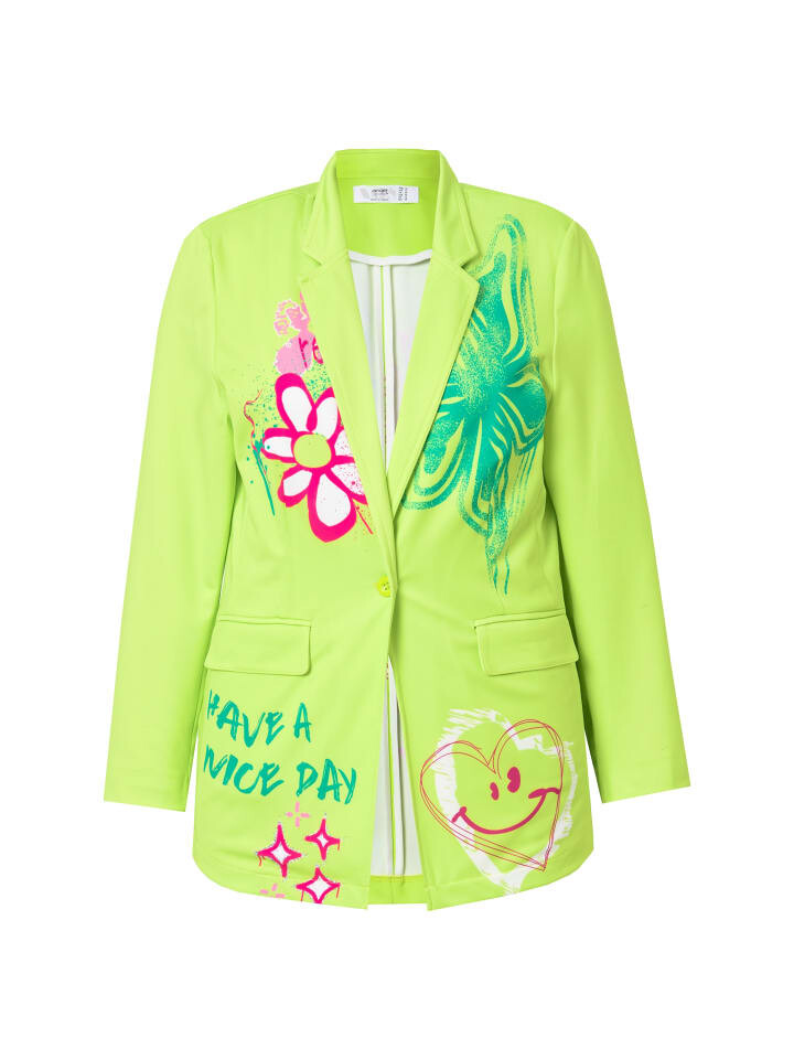 Блейзер Angel of Style Blazer, цвет limettengrün
Блейзер Angel of Style Blazer, цвет limettengrün