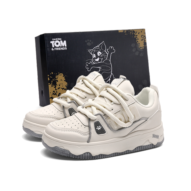 TALKING TOM Скользоустойчивые износостойкие легкие низкие скейтерские кроссовки унисекс Ecru, цвет Ecru
TALKING TOM Скользоустойчивые износостойкие легкие низкие скейтерские кроссовки унисекс Ecru, цвет Ecru