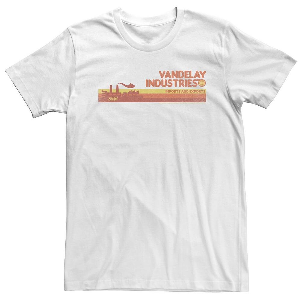 Футболка с потертым логотипом Big & Tall Seinfeld Vandelay Industries Licensed Character, белый
Футболка с потертым логотипом Big & Tall Seinfeld Vandelay Industries Licensed Character, белый