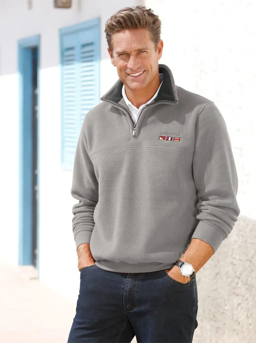 Флисовая рубашка "Флисовый пуловер", цвет Grau-Meliert
Флисовая рубашка "Флисовый пуловер", цвет Grau-Meliert