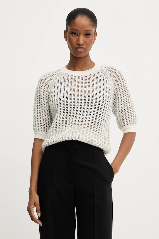 Свитер с добавлением шерсти Boss, бежевый
Свитер с добавлением шерсти Boss, бежевый