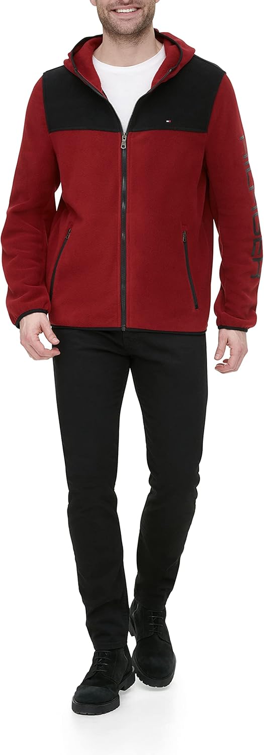 Мужская флисовая куртка с капюшоном Tommy Hilfiger Legacy, Black/Red
Мужская флисовая куртка с капюшоном Tommy Hilfiger Legacy, Black/Red