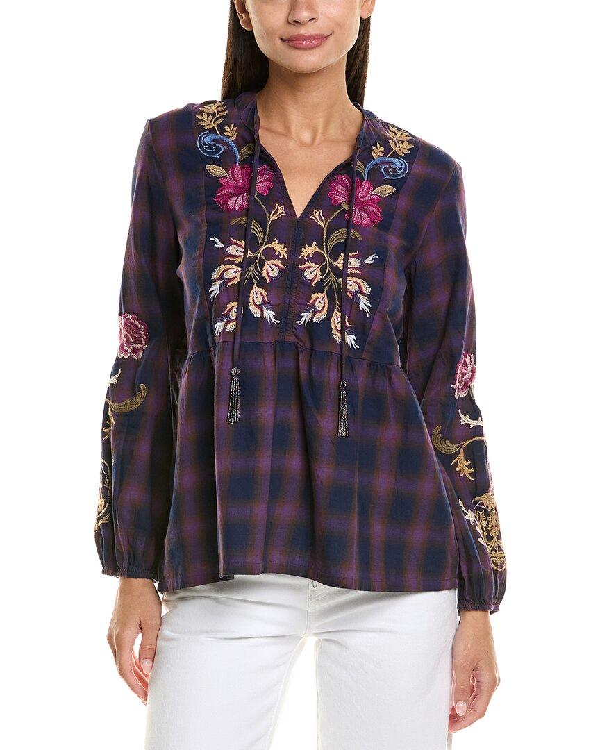 Джонни Вас Блузка Стеффания Johnny Was, фиолетовый
Джонни Вас Блузка Стеффания Johnny Was, фиолетовый