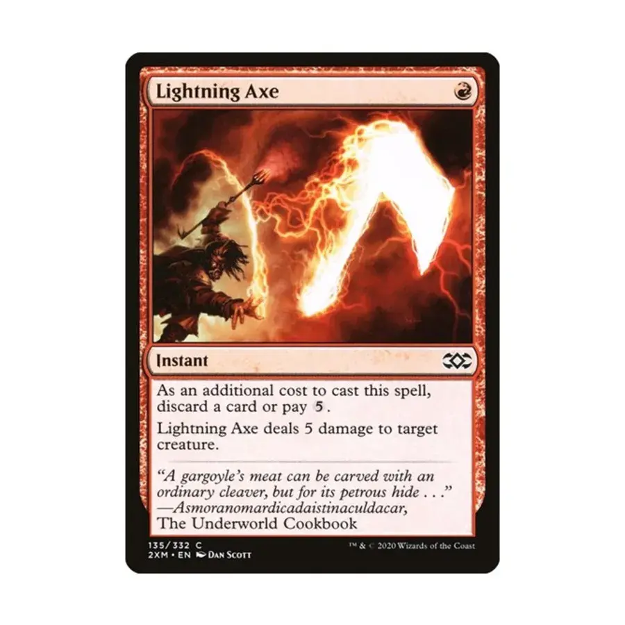 CCG Молниеносный топор (С), MTG - Double Masters
CCG Молниеносный топор (С), MTG - Double Masters