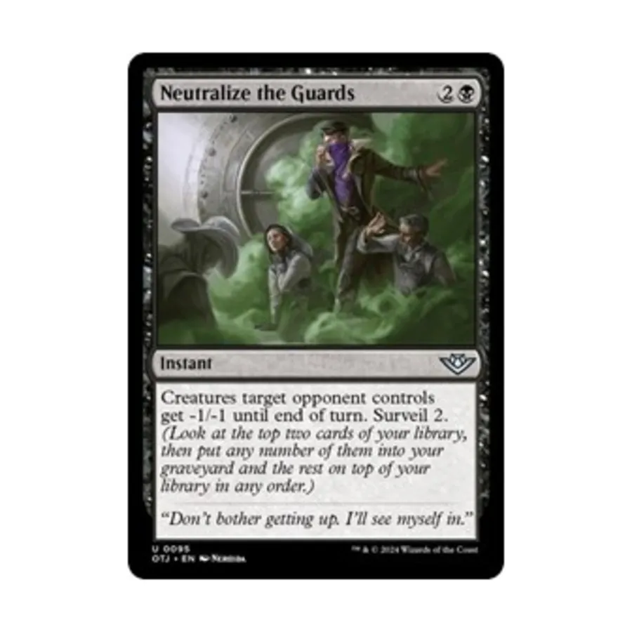 CCG Нейтрализуйте стражу (U), MTG - Outlaws of Thunder Junction
CCG Нейтрализуйте стражу (U), MTG - Outlaws of Thunder Junction