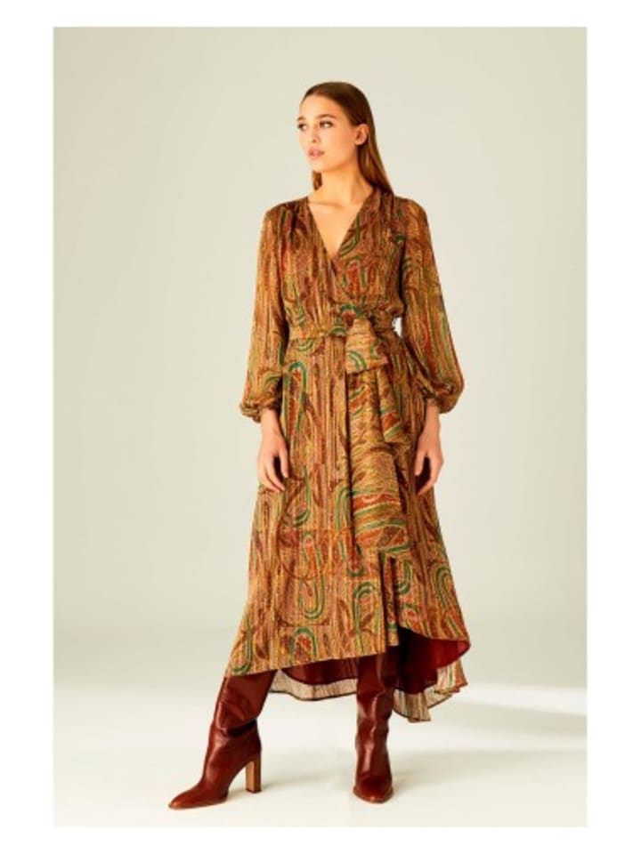 Платье до колена & me, разноцветный
Платье до колена & me, разноцветный