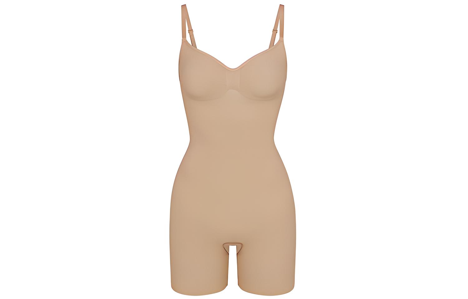 Скульптурирующий боди без швов SKIMS до середины бедра цвета грязи/глины
Скульптурирующий боди без швов SKIMS до середины бедра цвета грязи/глины