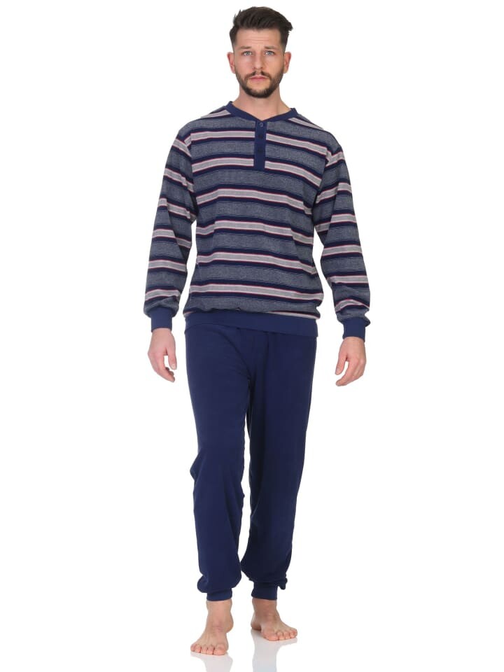 Пижама NORMANN Langarm Frottee Bündchen, синий
Пижама NORMANN Langarm Frottee Bündchen, синий