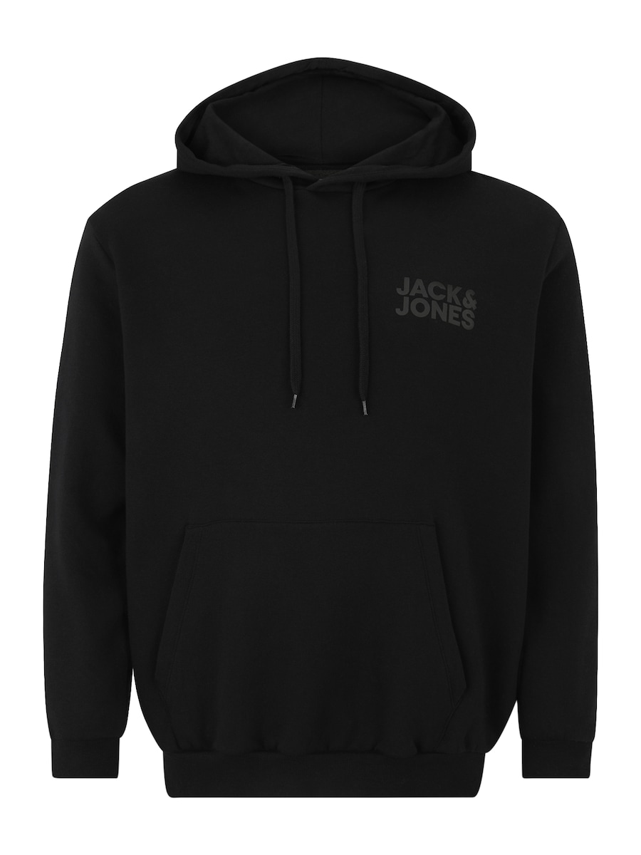 Толстовка Jack & Jones Plus JJECORP, черный
Толстовка Jack & Jones Plus JJECORP, черный