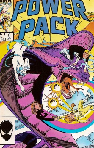 Power Pack #9 (Power Pack #9, Vol. 1) (Marvel Comic)
Power Pack #9 (Power Pack #9, Vol. 1) (Marvel Comic)