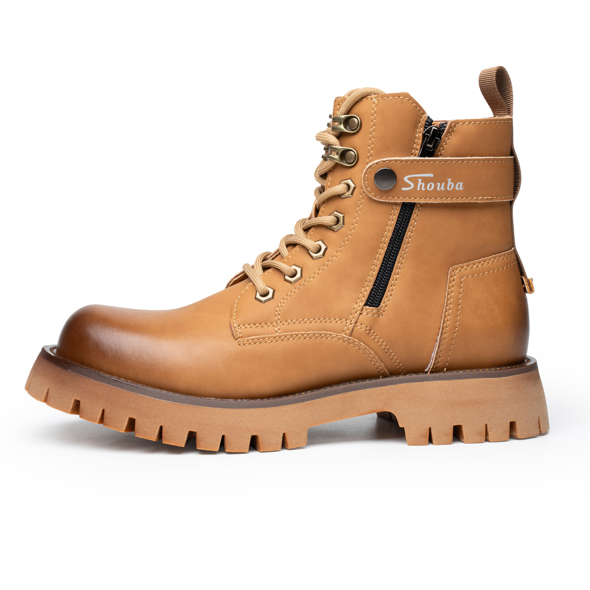 YEDANI Ботинки Martin мужские, черные/желтые/серые
YEDANI Ботинки Martin мужские, черные/желтые/серые