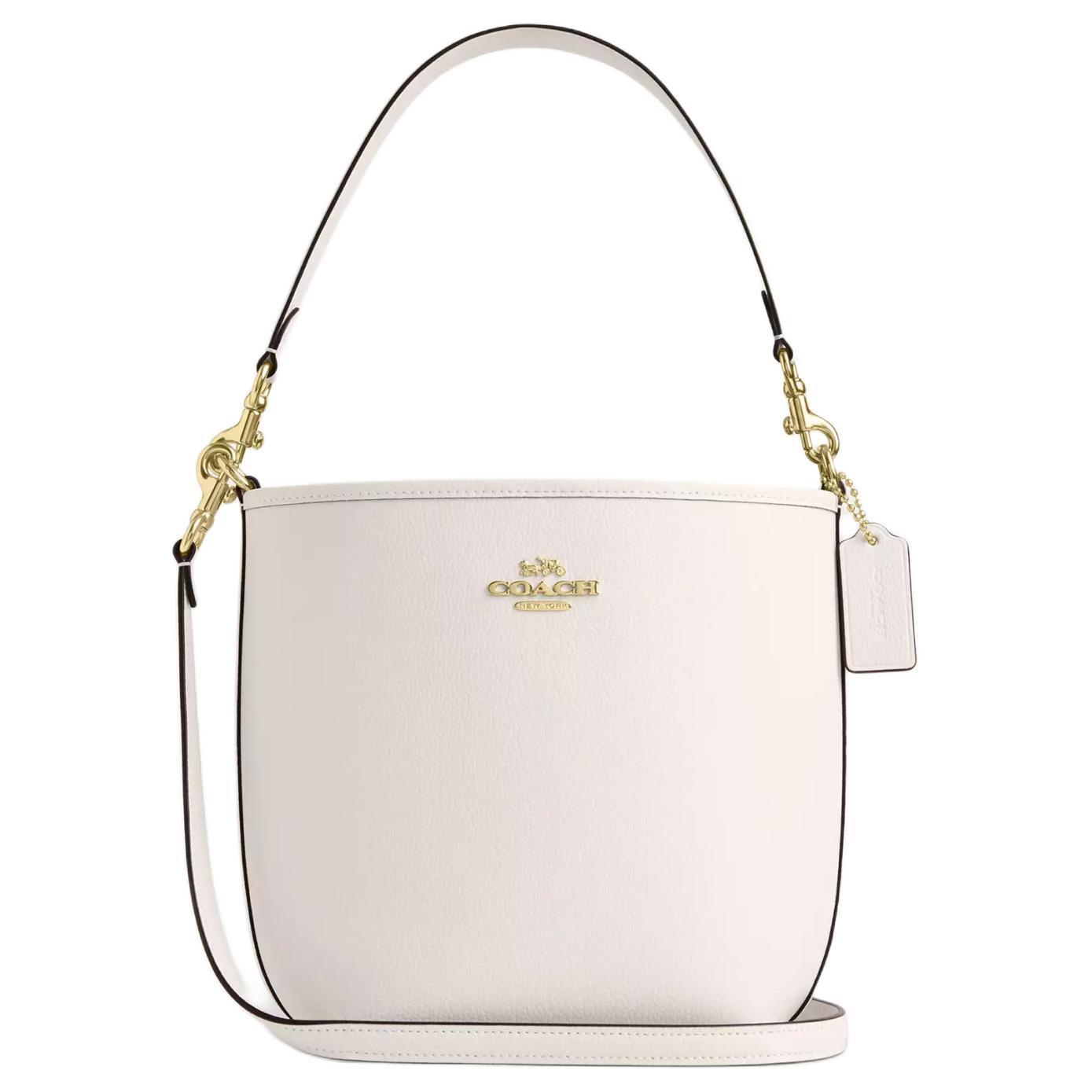 Городская кожаная сумка-ведро, портативная сумка через плечо, женская белая COACH
Городская кожаная сумка-ведро, портативная сумка через плечо, женская белая COACH