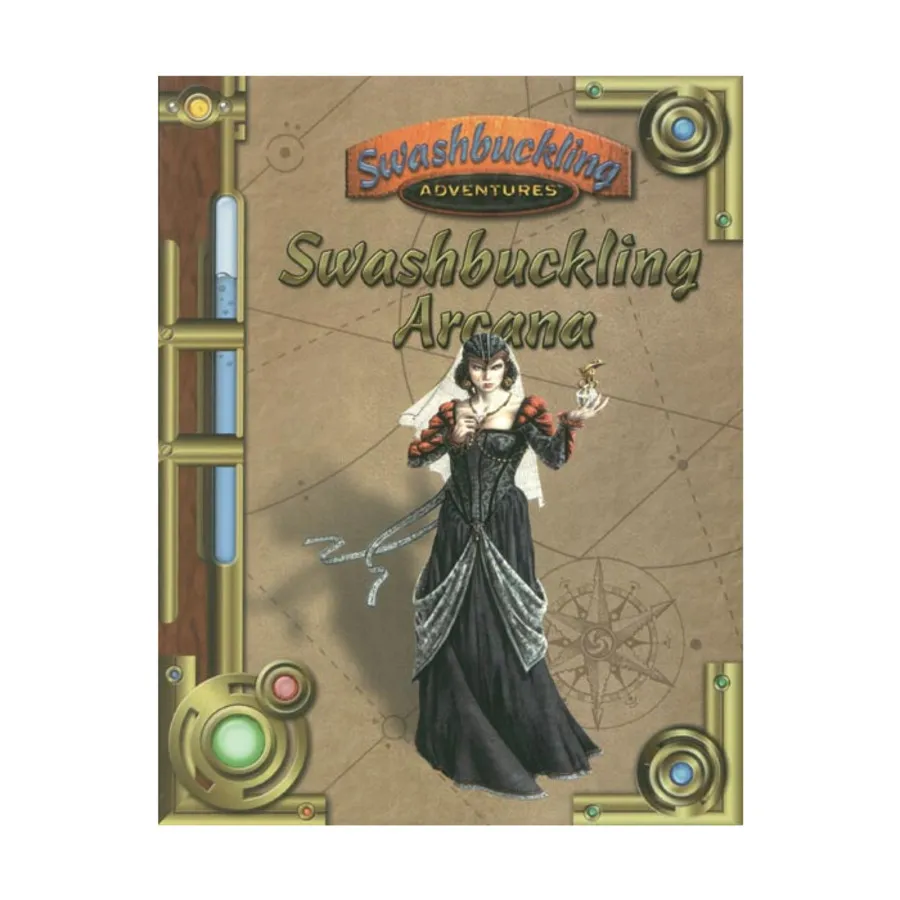Swashbuckling Arcana, Swashbuckling Adventures (d20), мягкая обложка
Swashbuckling Arcana, Swashbuckling Adventures (d20), мягкая обложка