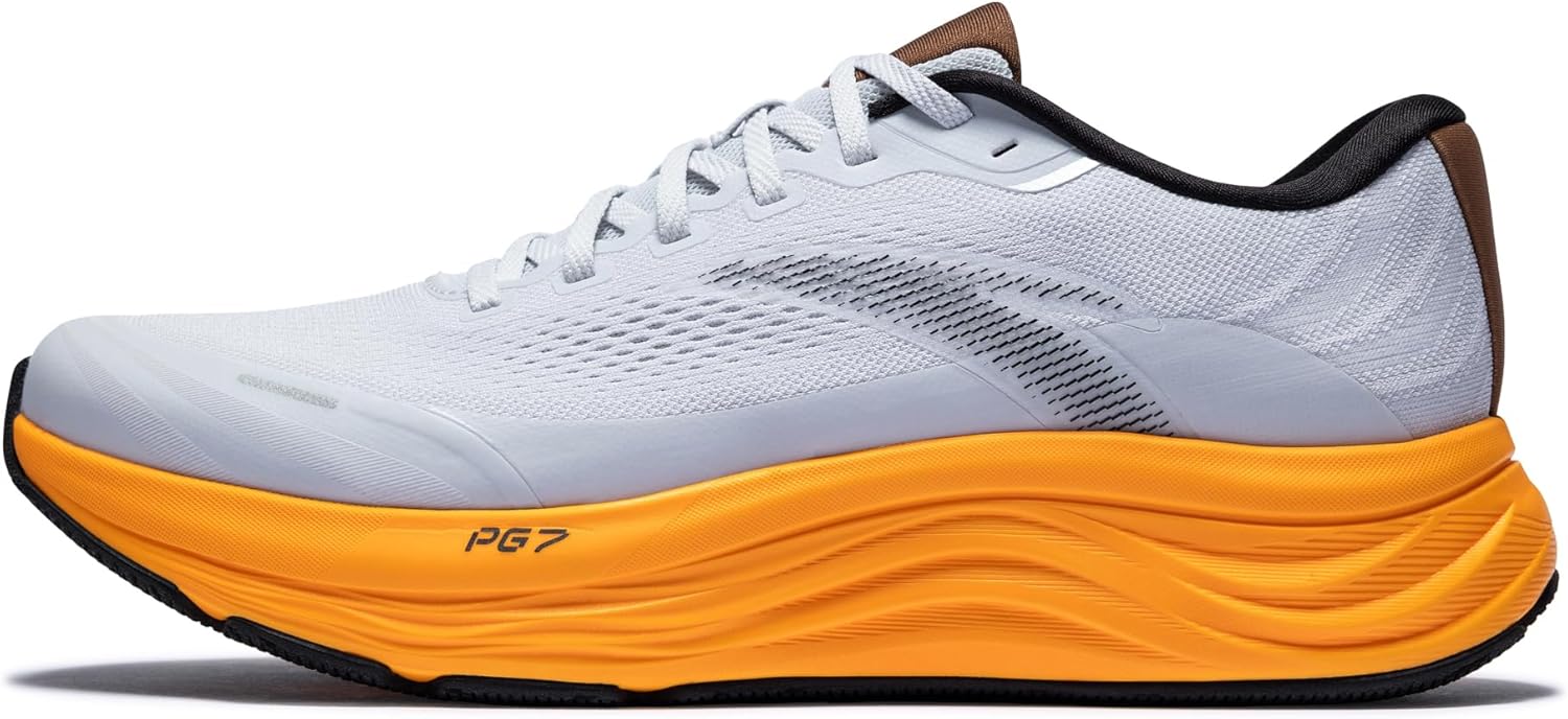 Кроссовки для бега ANTA Men’s PG7 с амортизацией, комфортные, дышащие, для тренировок в спортзале и кросс-тренинга, коричневый/серый
Кроссовки для бега ANTA Men’s PG7 с амортизацией, комфортные, дышащие, для тренировок в спортзале и кросс-тренинга, коричневый/серый