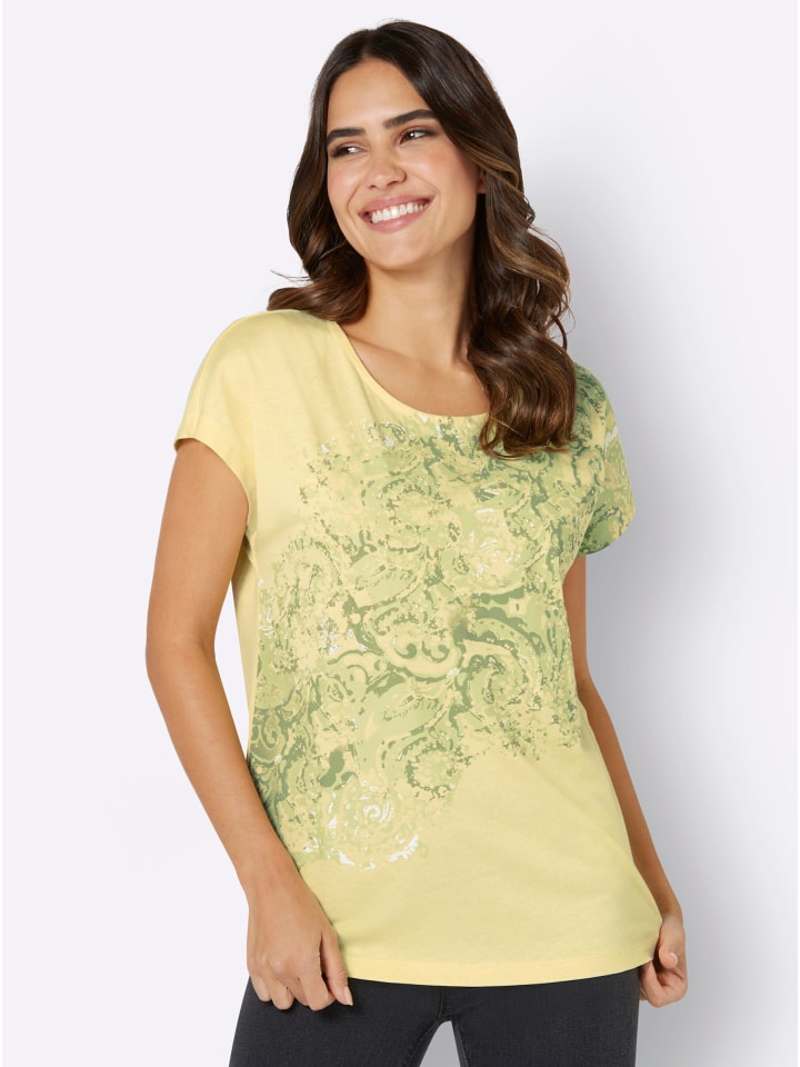 Рубашка с круглым вырезом цвета лимонно-экрю Sieh an!
Рубашка с круглым вырезом цвета лимонно-экрю Sieh an!