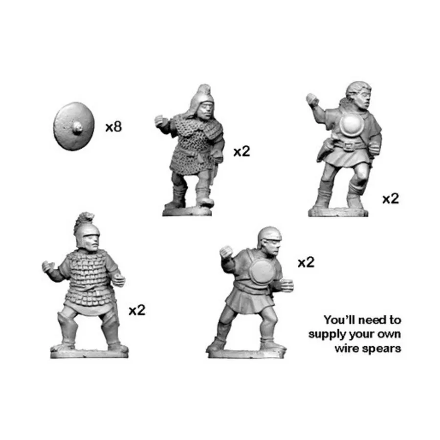 Лузитанские воины с копьями, Historical Miniatures - Ancient - Spanish (28mm) (Crusader Miniatures)
Лузитанские воины с копьями, Historical Miniatures - Ancient - Spanish (28mm) (Crusader Miniatures)